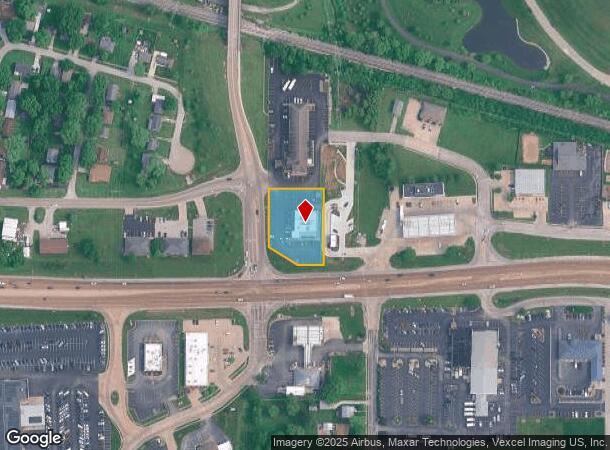 1028 W Highway 50, O Fallon, IL Parcel Map