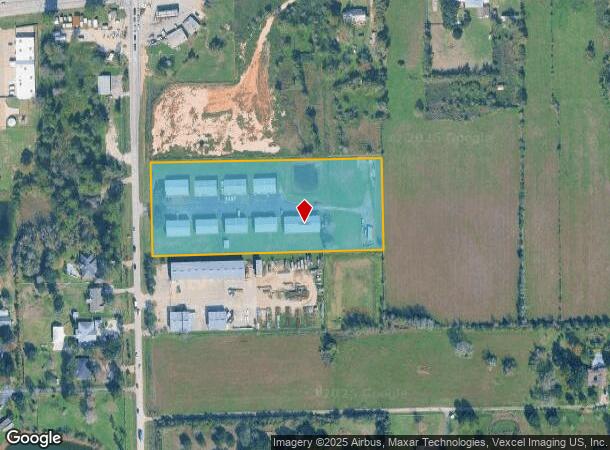 21912 Mueschke Rd, Tomball, TX Parcel Map