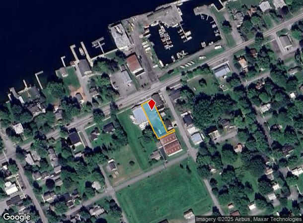 580 E Broadway St, Cape Vincent, NY Parcel Map