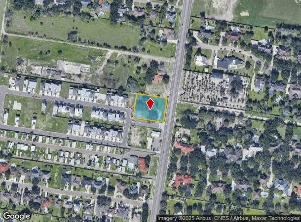 3421 N Shary Rd, Mission, TX Parcel Map