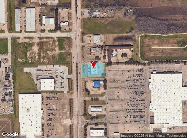  1909 N Main St, Pearland, TX Parcel Map