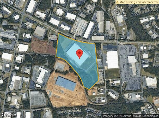  3725 Westinghouse Blvd, Charlotte, NC Parcel Map