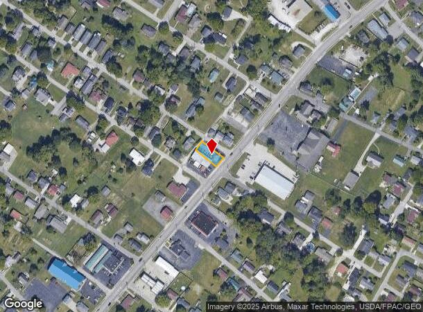  1511 Argillite Rd, Flatwoods, KY Parcel Map