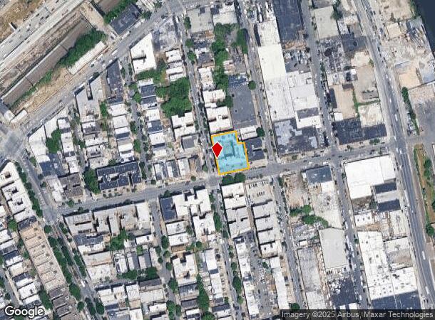 876 Bryant Ave, Bronx, NY Parcel Map