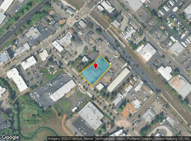 9169 Sw Burnham St, Portland, OR Parcel Map