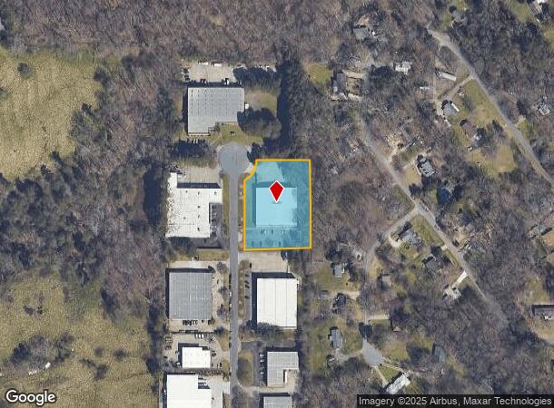 1205 Alpha Dr, Alpharetta, GA Parcel Map