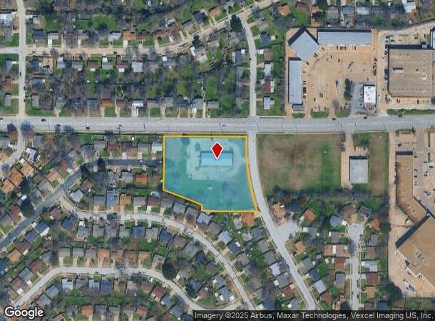  6416 Watauga Rd, Watauga, TX Parcel Map