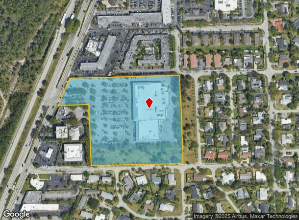  14601 S Dixie Hwy, Miami, FL Parcel Map