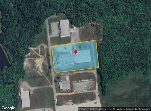 1054 Commerce Ln, Halifax, VA Parcel Map