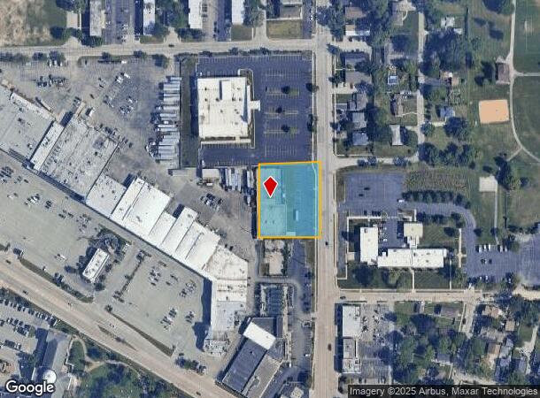  348 N Addison Rd, Addison, IL Parcel Map