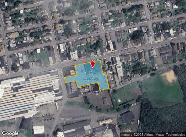  E Diamond Ave, Hazleton, PA Parcel Map