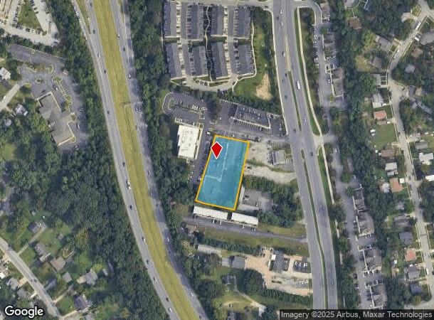  1406 Crain Hwy S, Glen Burnie, MD Parcel Map