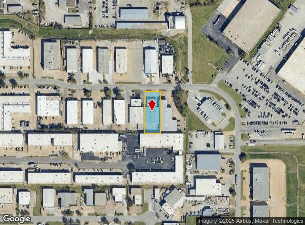  11604 E 58Th St, Tulsa, OK Parcel Map