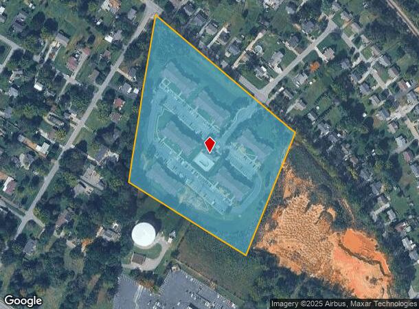 2565 17Th Ave E, Springfield, TN Parcel Map
