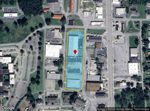 212 1St St, Fort Oglethorpe, GA Parcel Map