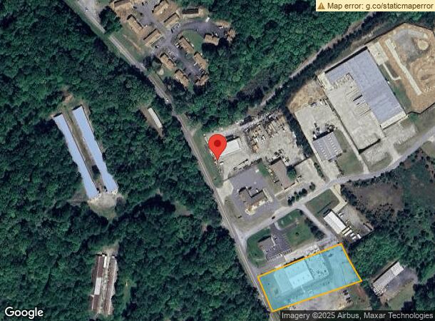  2381 Burnt Stand Rd, Dawsonville, GA Parcel Map