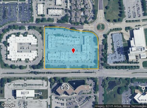  6300 College Blvd, Leawood, KS Parcel Map