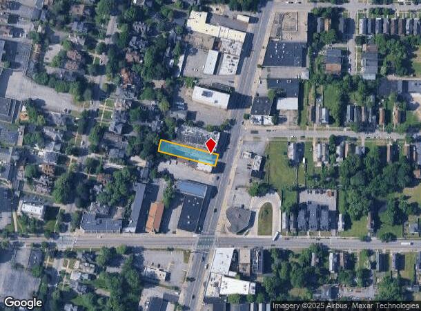  1416 Main St, Buffalo, NY Parcel Map