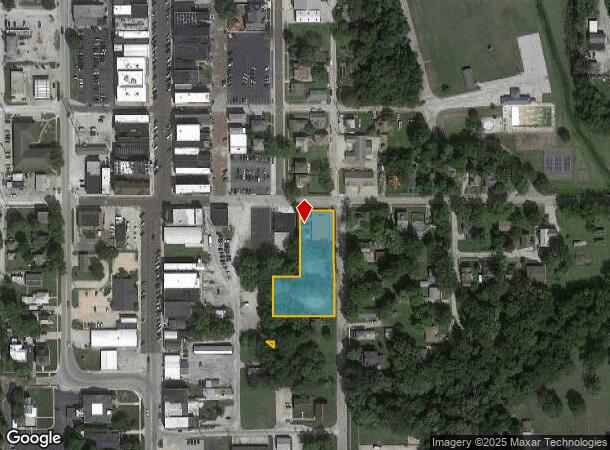  400 Rountree St, Hillsboro, IL Parcel Map