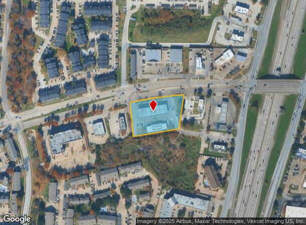  2805 Ne Green Oaks Blvd, Grand Prairie, TX Parcel Map