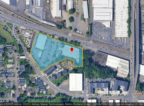  2250 N Columbia Blvd, Portland, OR Parcel Map