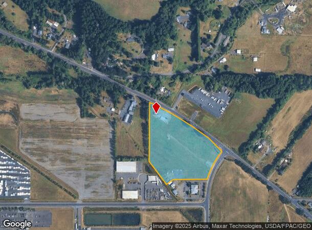 2726 Jackson Hwy, Chehalis, WA Parcel Map