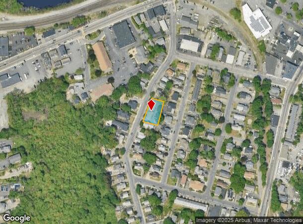 46 Cedar St, Framingham, MA Parcel Map