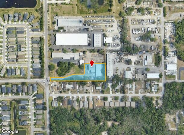  1300 L And R Industrial Blvd, Tarpon Springs, FL Parcel Map
