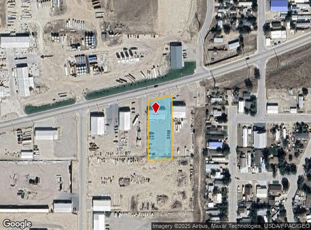  5301 W Poison Spider Rd, Casper, WY Parcel Map