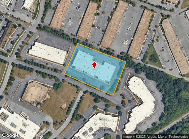 7330 Executive Way, Frederick, MD Parcel Map