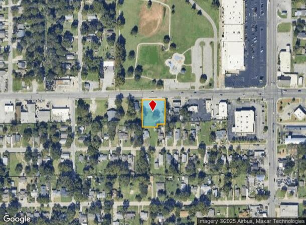 2146 E Pine St, Tulsa, OK Parcel Map