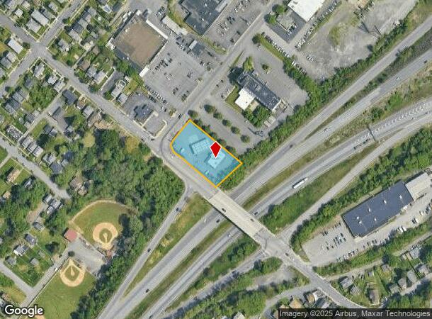 300 Meadow Ave, Scranton, PA Parcel Map