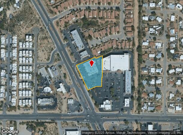 2180 W Grant Rd, Tucson, AZ Parcel Map