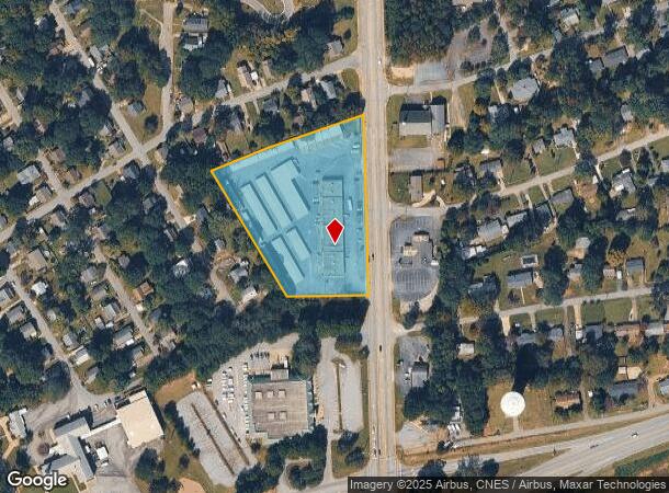 712 S Pendleton St, Easley, SC Parcel Map