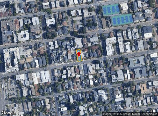  2223 Dwight Way, Berkeley, CA Parcel Map