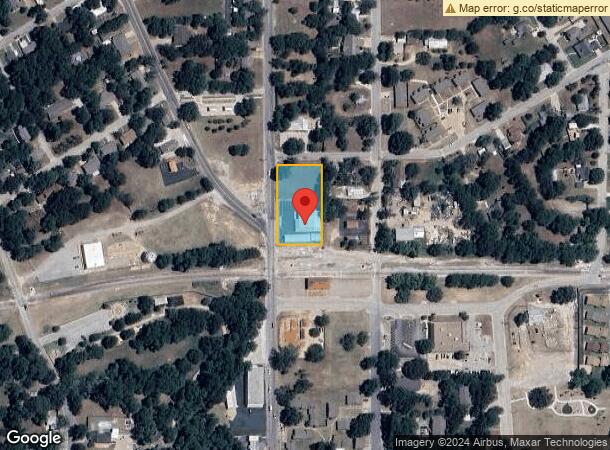  607 N Houston St, Lipan, TX Parcel Map