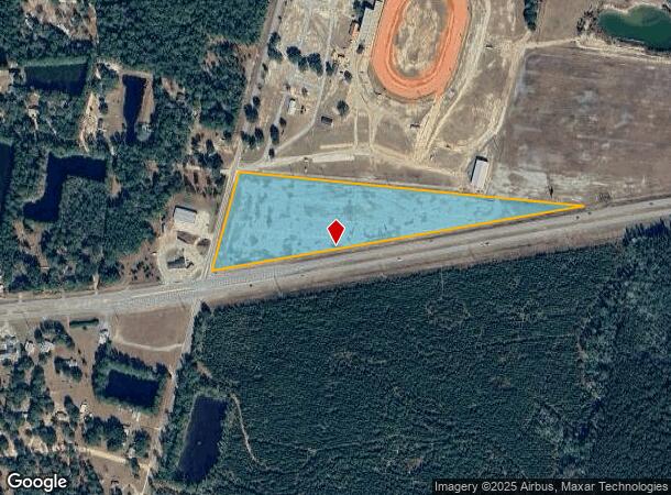 15101 Old Post Rd, Waynesville, GA Parcel Map