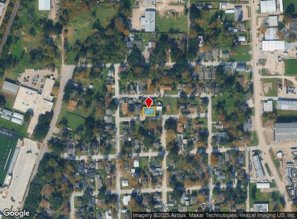  517 5Th St, Humble, TX Parcel Map