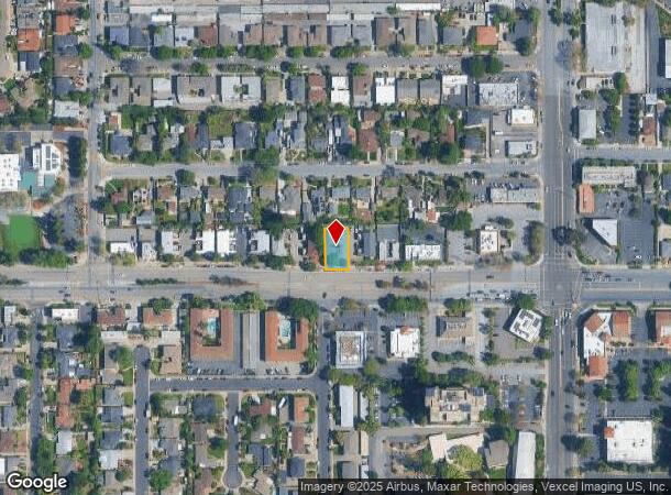 131 W Hamilton Ave, Campbell, CA Parcel Map