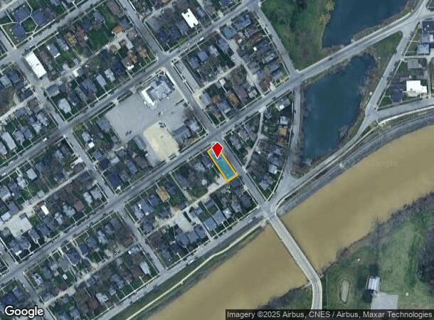  1136 Columbia Ave, Fort Wayne, IN Parcel Map