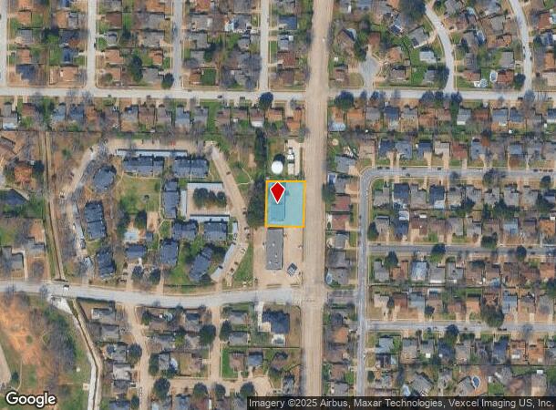 2501 N Main St, Mansfield, TX Parcel Map