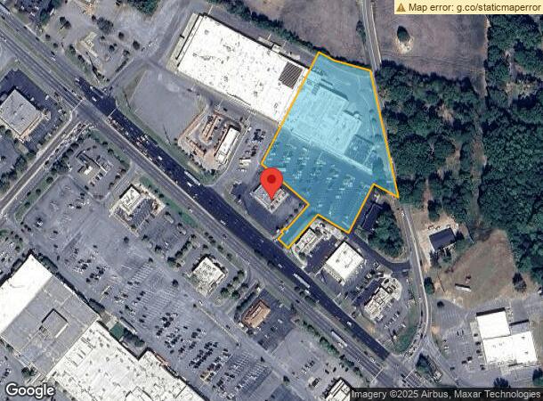  2106 W Roosevelt Blvd, Monroe, NC Parcel Map