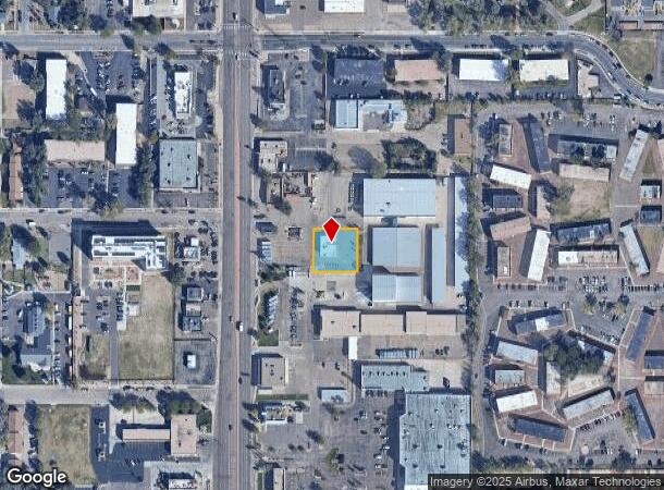 1223 N Academy Blvd, Colorado Springs, CO Parcel Map