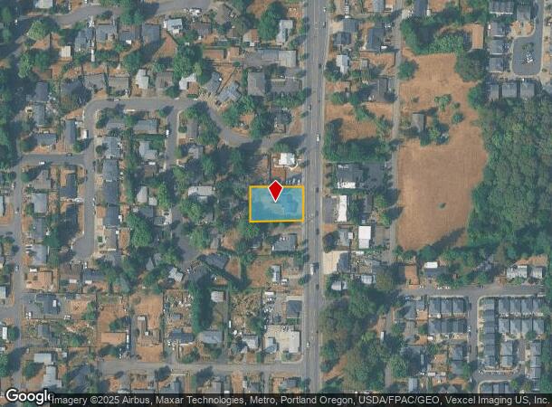  4185 Sw 185Th Ave, Beaverton, OR Parcel Map
