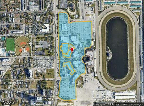  600 Silks Run, Hallandale Beach, FL Parcel Map