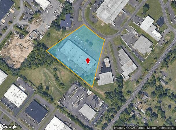  60 Vincent Cir, Warminster, PA Parcel Map