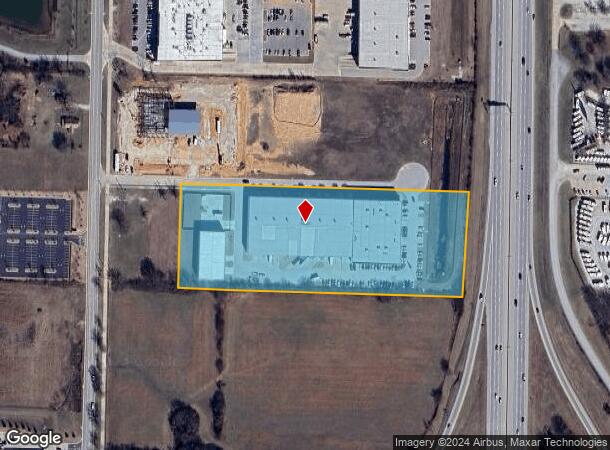  801 Metro Pl, Lowell, AR Parcel Map