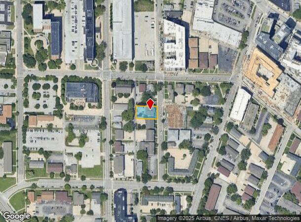  217 Pierce St, West Lafayette, IN Parcel Map