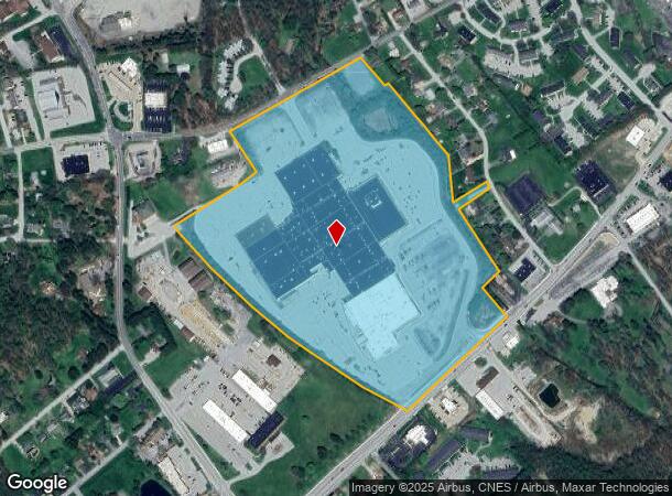  2334 Oakland Ave, Indiana, PA Parcel Map