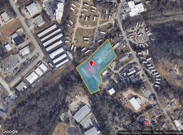  448 W Highland Dr, Gainesville, GA Parcel Map